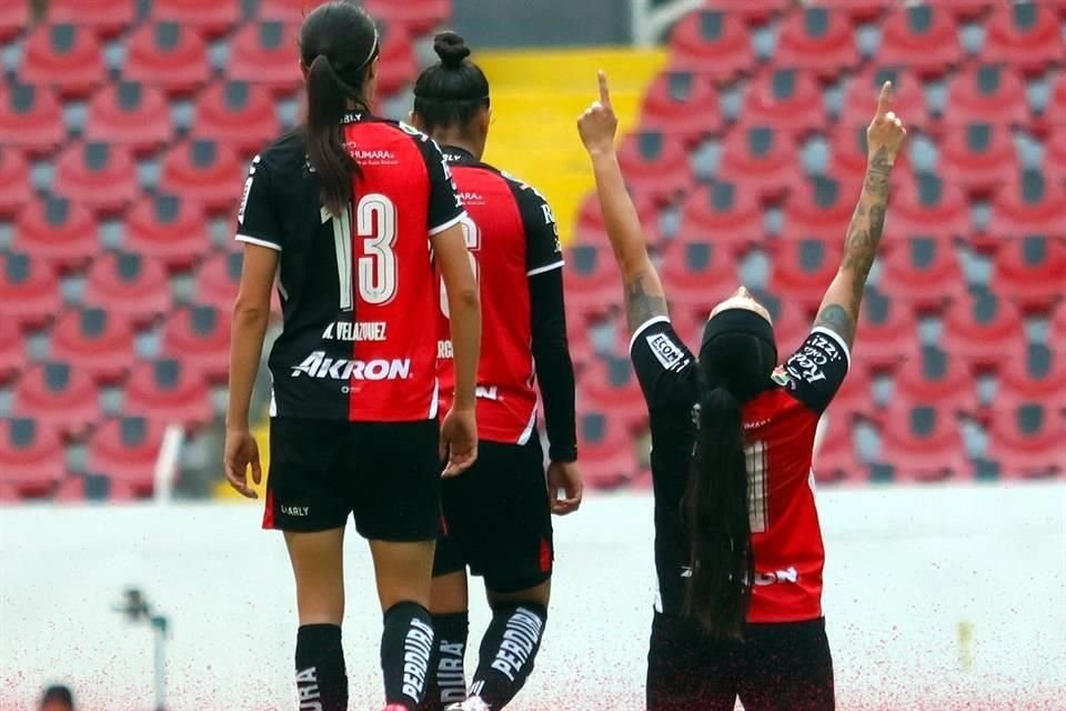 Fabiola Ibarra marcó el único tanto con el que Atlas derrotó 1-0 a Querétaro en el Estadio Jalisco, en la jornada 12 de la Liga MX Femenil.