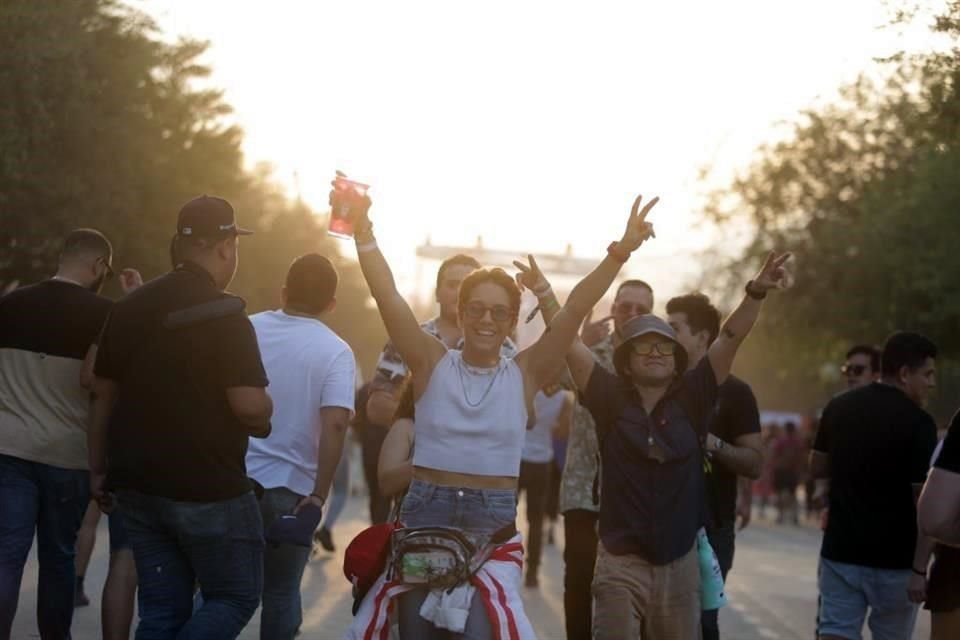 Como en días anteriores, los miles de asistentes al festival Pa'l Norte disfrutaron de grandes presentaciones musicales.