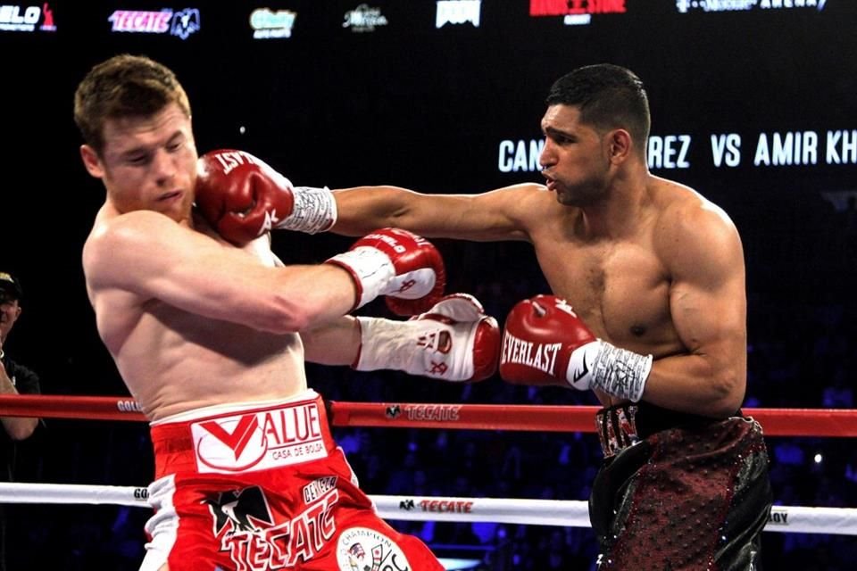 El boxeador británico Amir Khan, alguna vez rival de 'Canelo' Álvarez, fue vetado dos años por dar positivo a una sustancia prohibida.