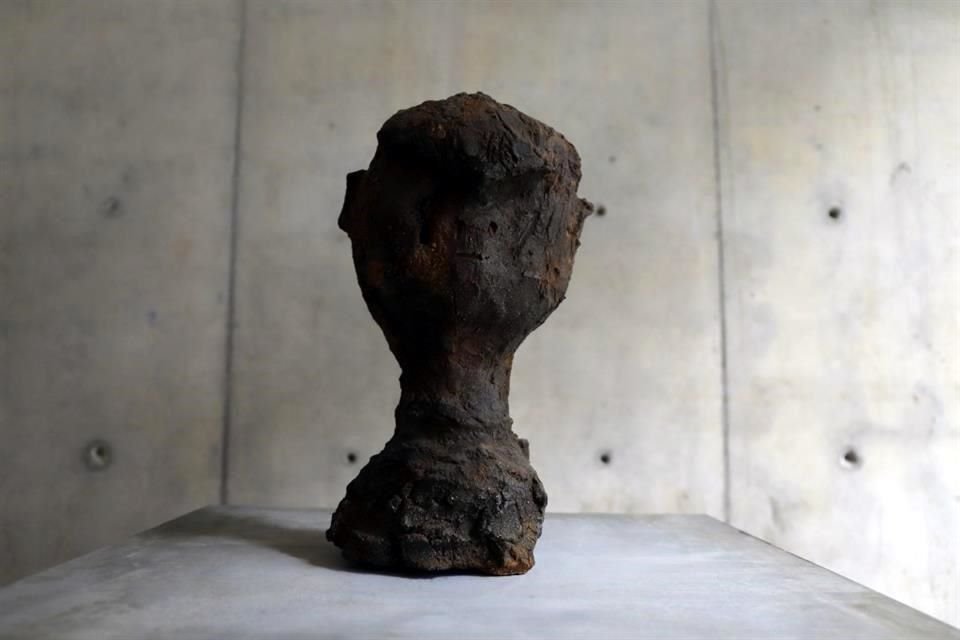 En la sede de la Fundacin Casa Wabi se exhibe la obra de Huma Bhabha, escultora paquistan-estadounidense.