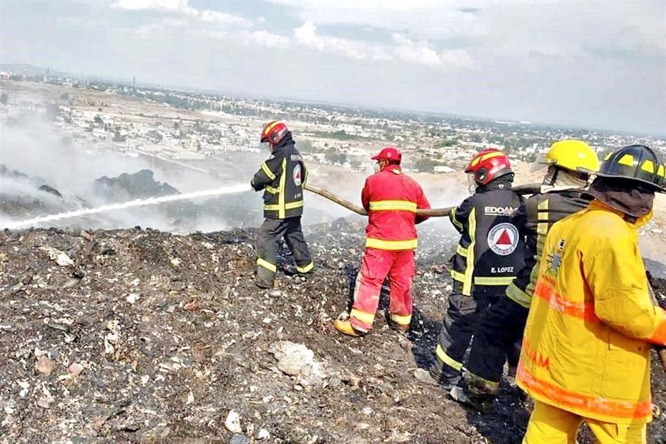 En el basurero clandestino llevaban basura con permiso de otro Municipio.