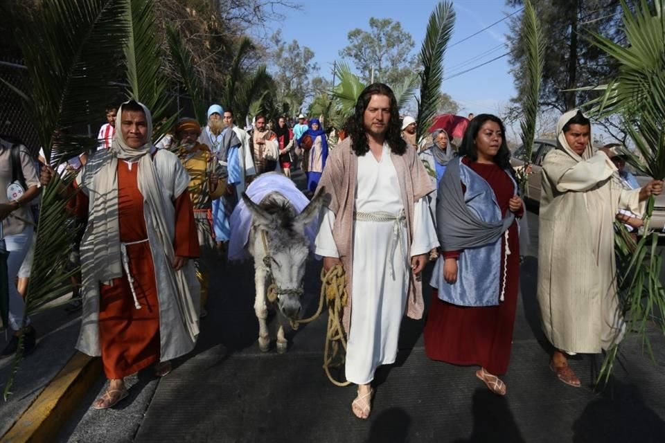 La Judea es montada por más de 100 actores quienes dan vida a escenas como la última cena, el vía crucis y la crucifixión.