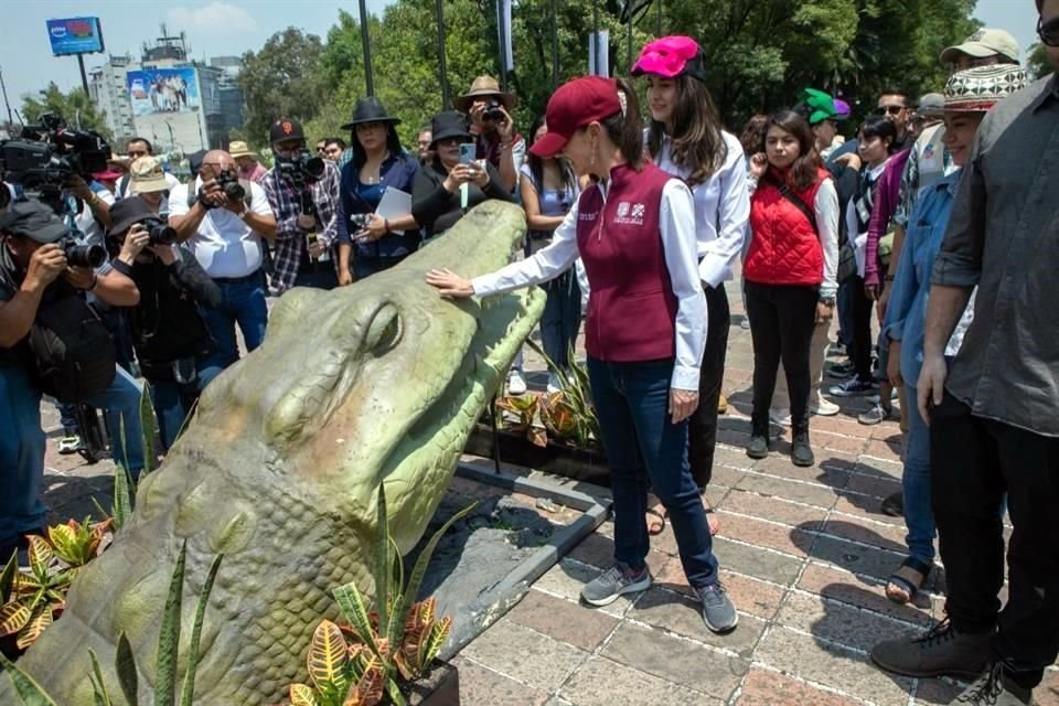 Durante la inauguración del festival Animalística, Claudia Sheinbaum afirmó que el zoológico Chapultepec es un centro de conservación.