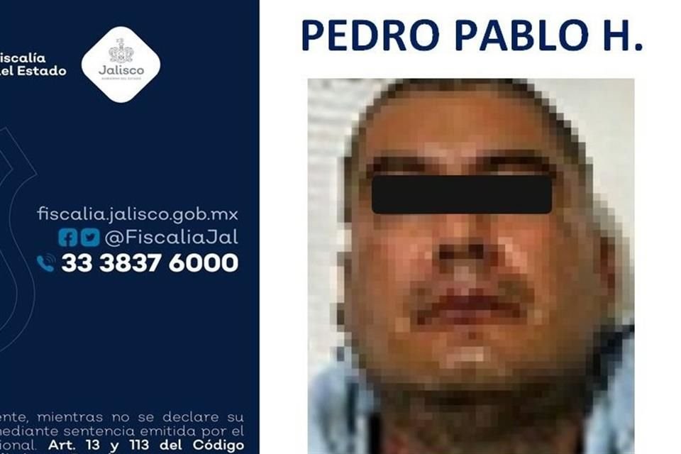 Pedro 'N' fue capturado por elementos de la Fiscalía sobre la carretera Mezcala-Chapala.