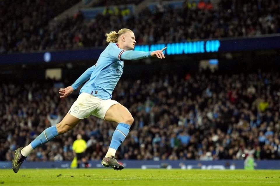 Erling Haaland es el goleador del Manchester City.