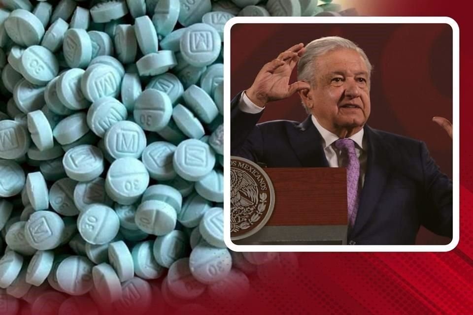 Funcionarios de EU rebatieron dichos de AMLO y aseguraron que el fentanilo se produce en México y es traficado hacia suelo estadounidense.