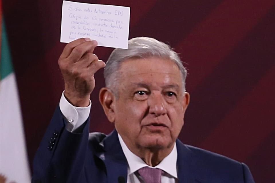 AMLO exhibió que con EPN, Cofepris dio varios permisos para comercializar productos de Cannabis a empresas vinculadas con Fox.
