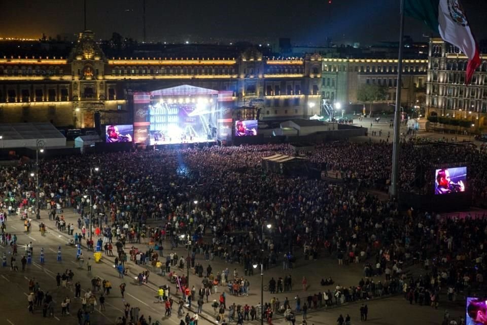 Sheinbaum inform que su Gobierno an se encuentra estimando cunto costar el concierto de Rosala en la Paza de la Constitucin.