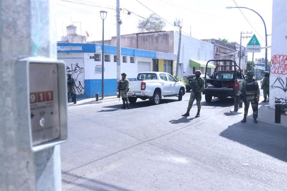 Las labores que se llevan a cabo en el punto están a cargo de personal de la Ciudad de México.