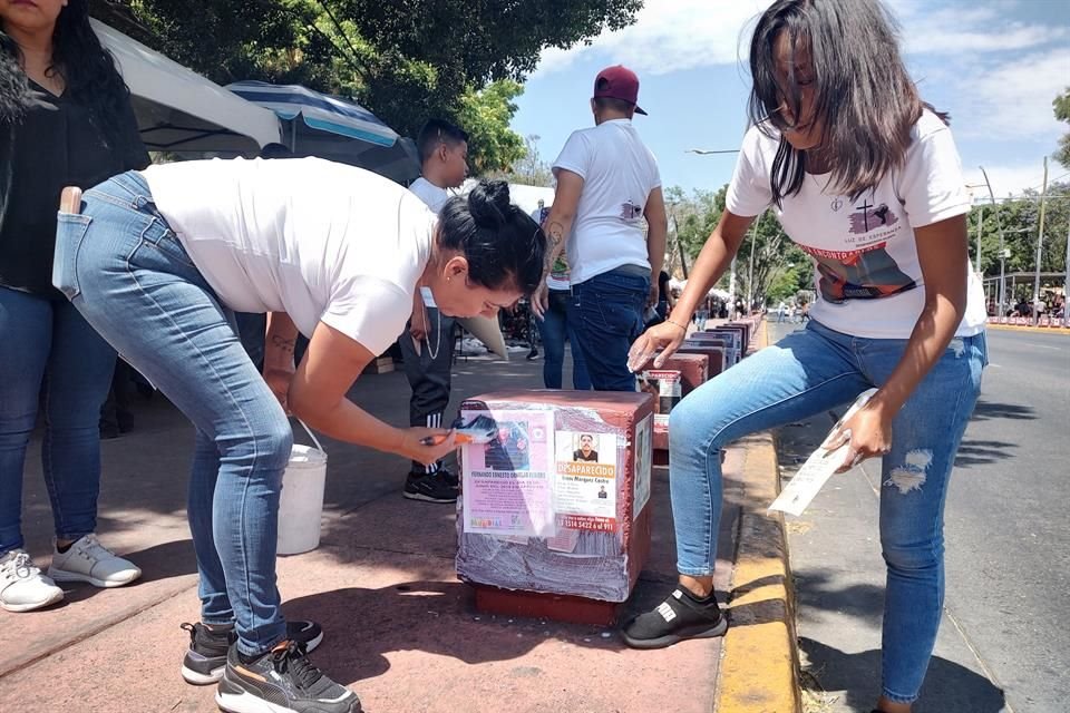 El Colectivo Luz de Esperanza de Jalisco, que se fundó en 2021 con la finalidad de prestar apoyo y acompañamiento a las familias que tienen a un integrante ausente.