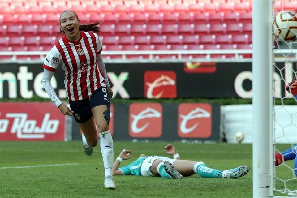 Gabriela Valenzuela abrió el marcador al minuto 55.