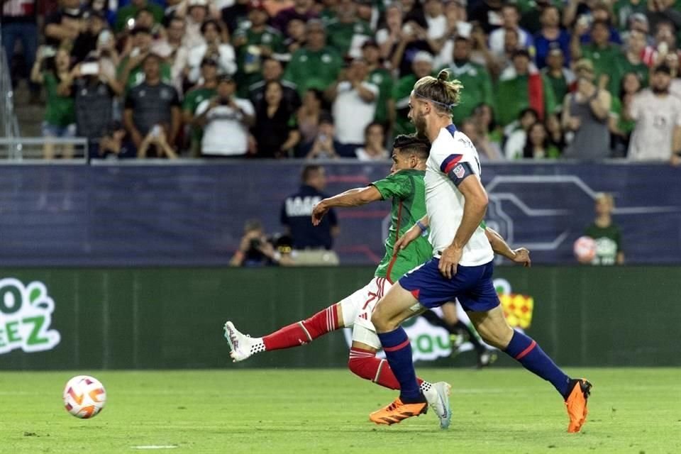 Antuna logró el único gol del partido para México.