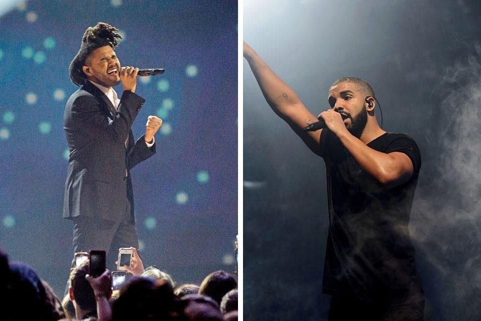 Drake y The Weeknd se vieron envueltos en un problema por una supuesta colaboración entre ambos que se hizo con inteligencia artificial.