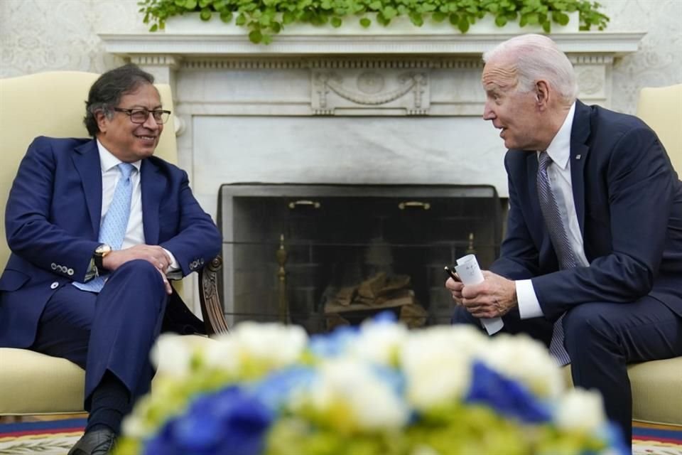 El Presidente de Colombia, Gustavo Petro, se reunió con su homólogo estadounidense, Joe Biden, este 20 de abril.