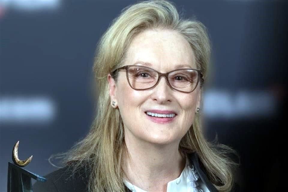 La actriz Meryl Streep fue distinguida con el premio español Princesa de Asturias en su categoría de las Artes.