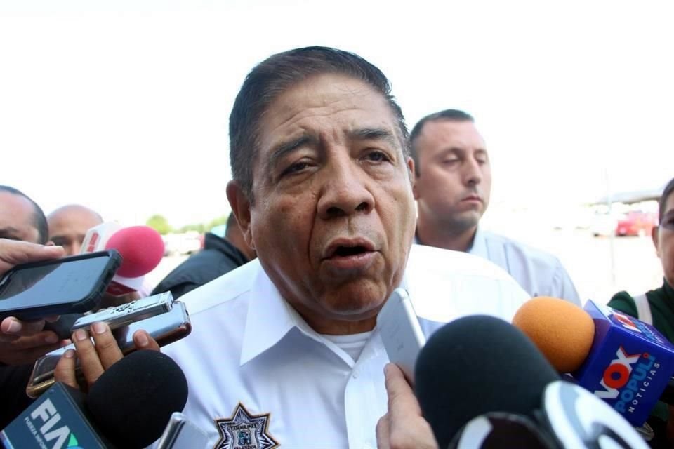 General Sergio Chávez García, Secretario de Seguridad Pública de Tamaulipas.