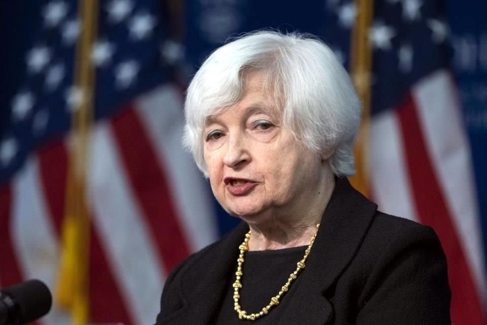 La Secretaria del Tesoro de EU, Janet Yellen, advirtió sobre la capacidad de endeudamiento del gobierno.