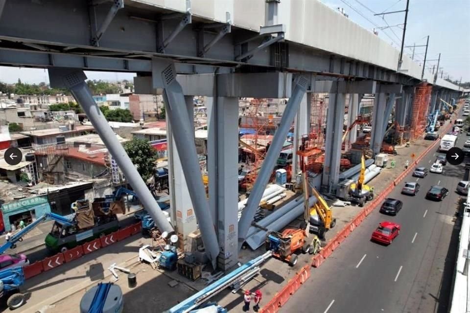 El tramo en donde colapsó el Metro de la Línea 12 fue reconstruido, informó este lunes la Secretaría de Obras y Servicios (Sobse).