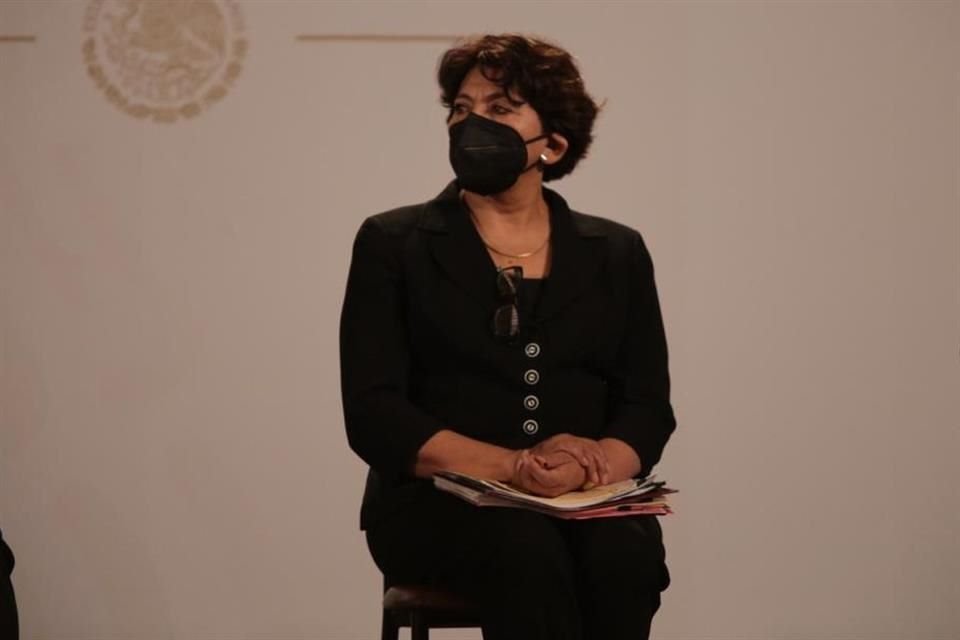 Delfina Gómez, Secretaria de Educación.