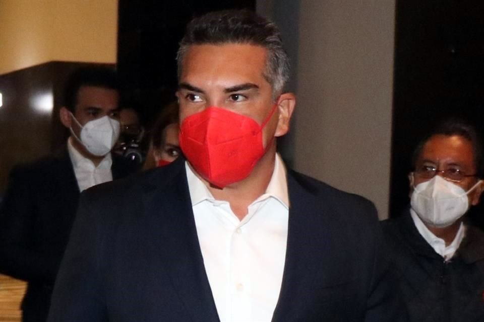 El dirigente del PRI, Alejandro Moreno, dijo que, de acuerdo con su agenda, se sentarán a dialogar con el Presidente.