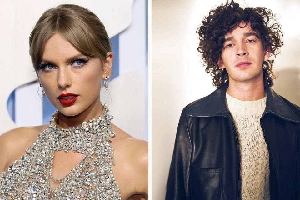 Taylor Swift estaría saliendo con Matty Healy, vocalista del grupo 1975.