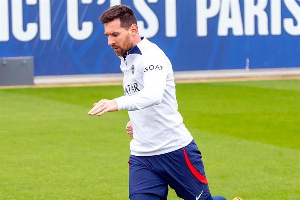 Lionel Messi cumplió con la sanción interna del PSG y volvió a entrenamientos.