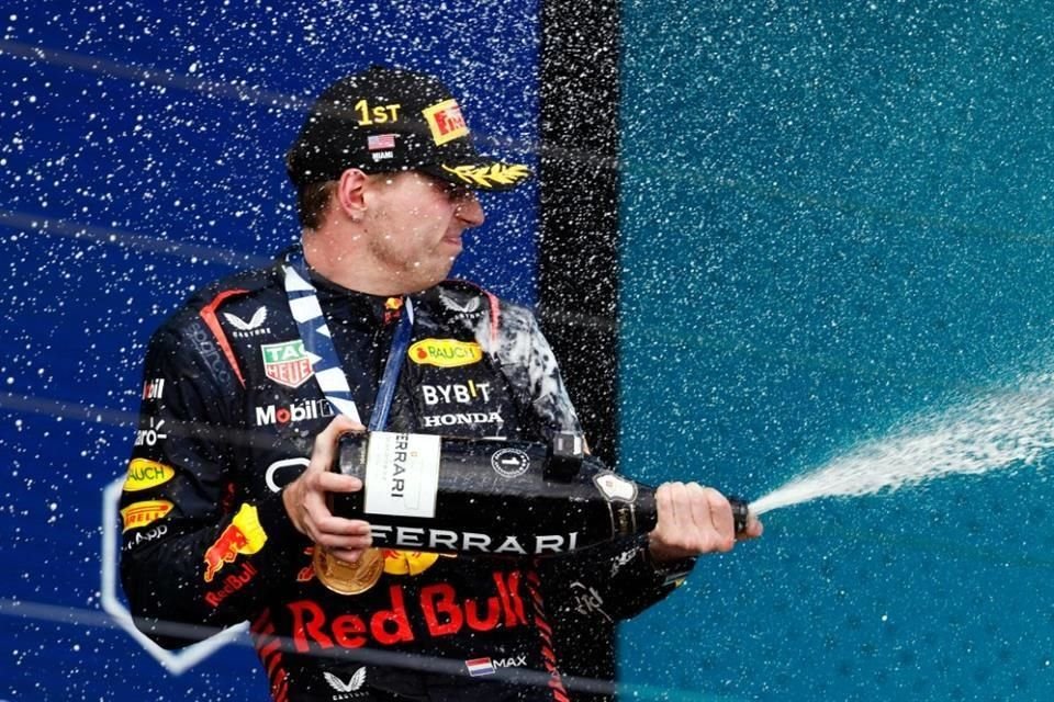 Max Verstappen alcanzó su victoria 38 en la Fórmula Uno, todas logradas con el equipo de las bebidas energéticas.