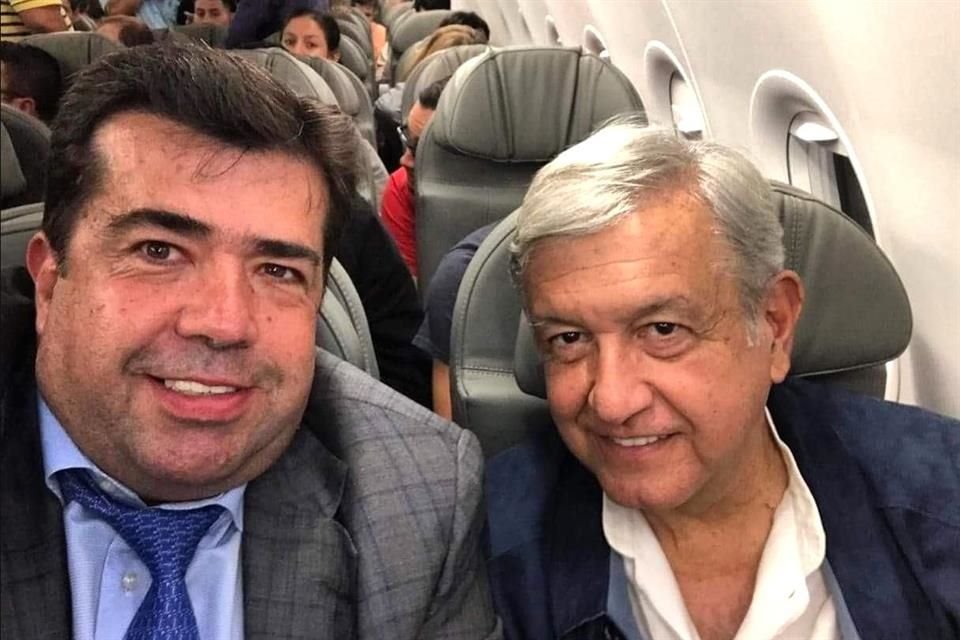 Pedro Haces es un fiel admirador de AMLO.