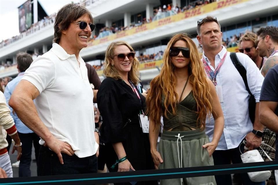 Luego de ser captados juntos en el Gran Premio de Miami hace unos días, parece que Tom Cruise realmente quiere conquistar a Shakira.