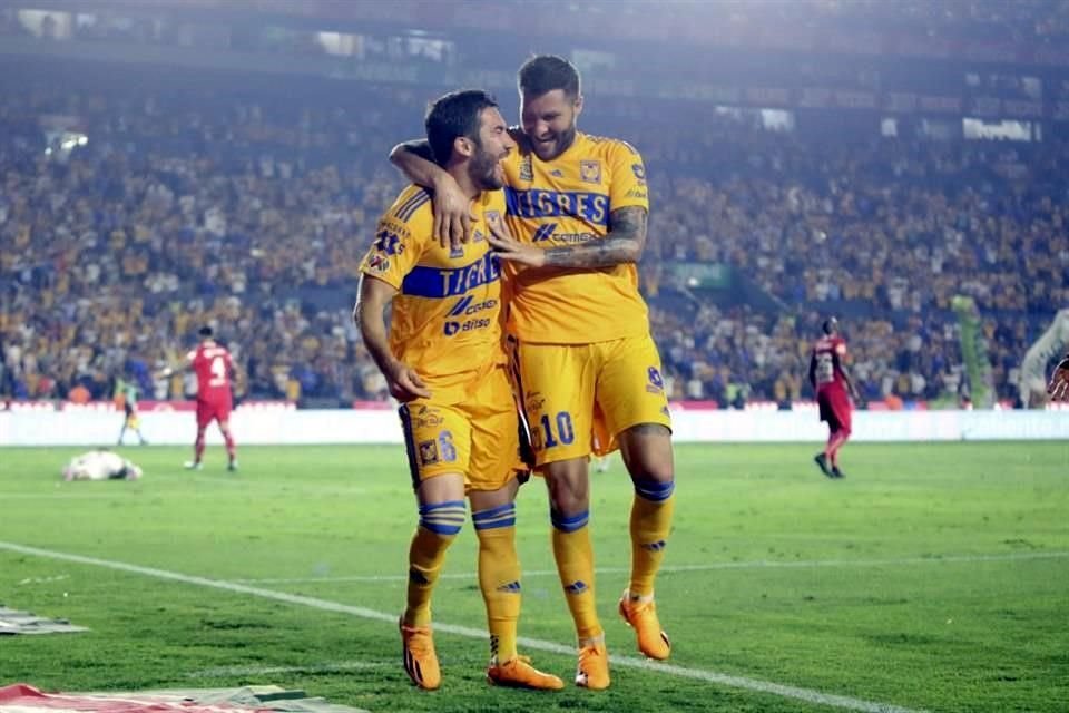 Los Tigres del uruguayo Siboldi golean al Toluca y ponen un pie en la  semifinal