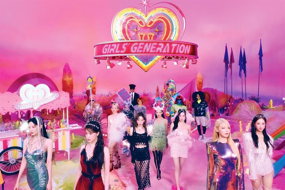 La banda Girls' Generation está colaborando fuerza con varios países.