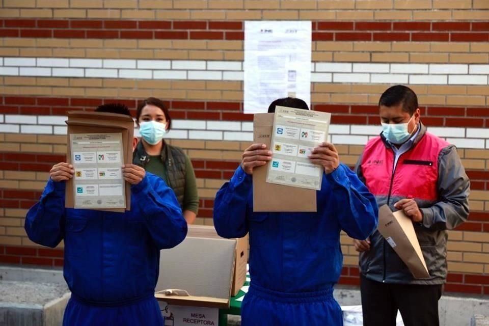 En el penal de Tenancingo Sur, 51 internos, en calidad de procesados, cumplieron los requisitos para votar por Gobernadora en el Edomex.