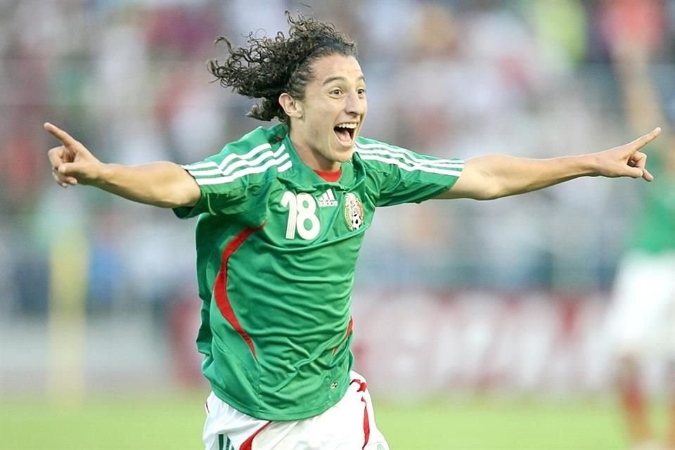 Andrés Guardado jugó su primer Mundial con la Selección Mexicana en Alemania 2006.