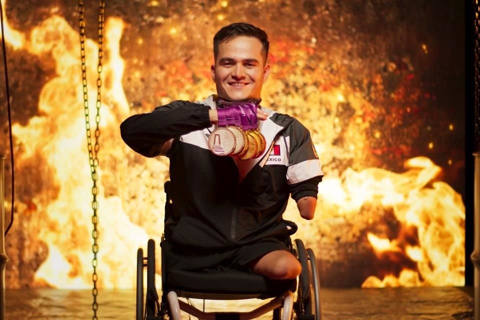 El atleta paralímpico, Gustavo Sánchez, se siente identificado con Iron Man.