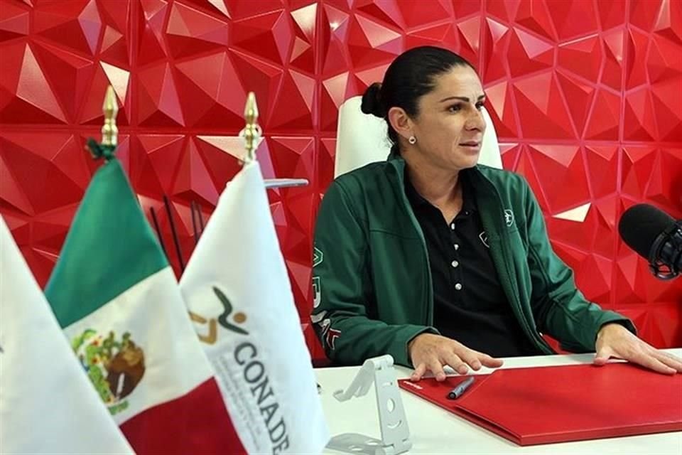 Ana Guevara criticó a las nadadoras artísticas y reiteró que se les explicó la situación.