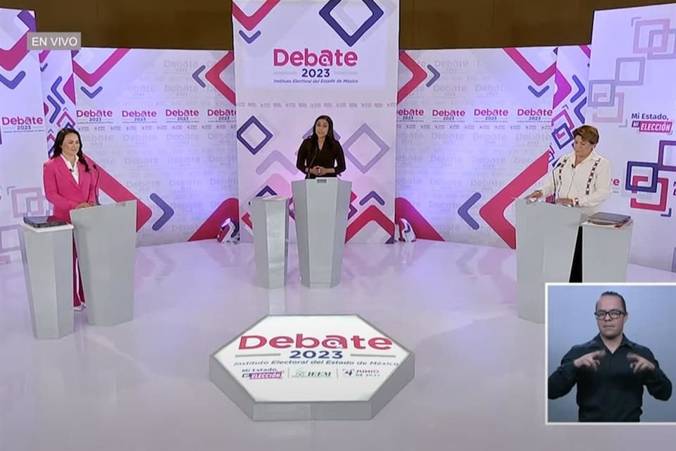 Delfina Gómez y Alejandra del Moral presentarán sus propuestas en el segundo debate entre candidatas al Gobierno del Estado de México.