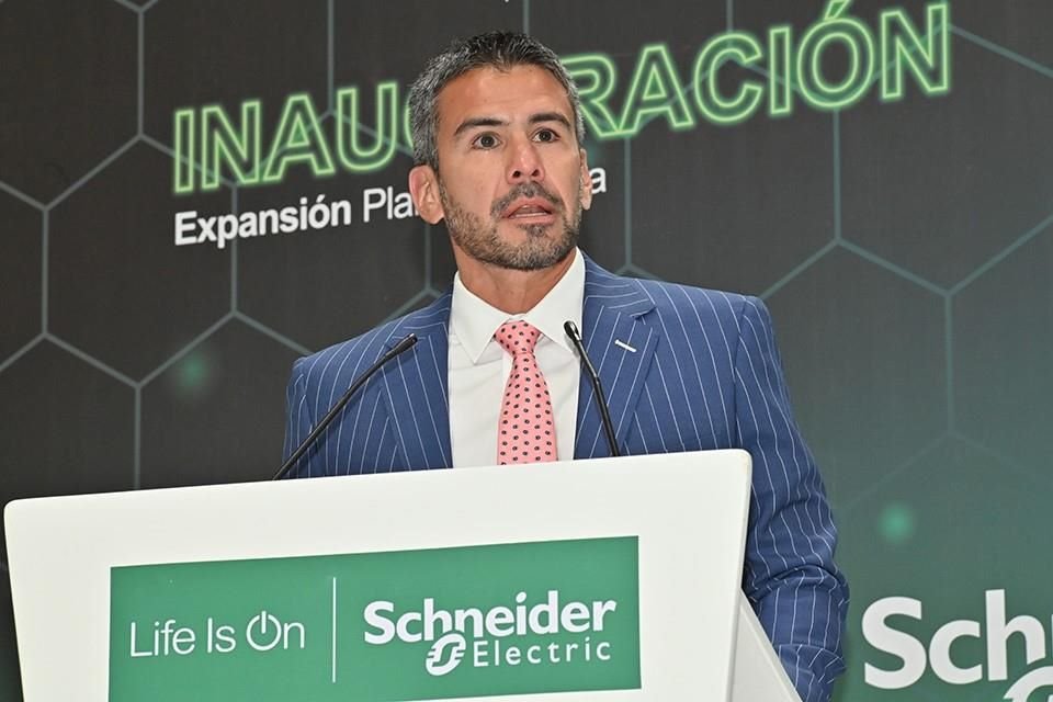 Jesús Carmona, presidente y director general de Schneider Electric México y Centroamérica.