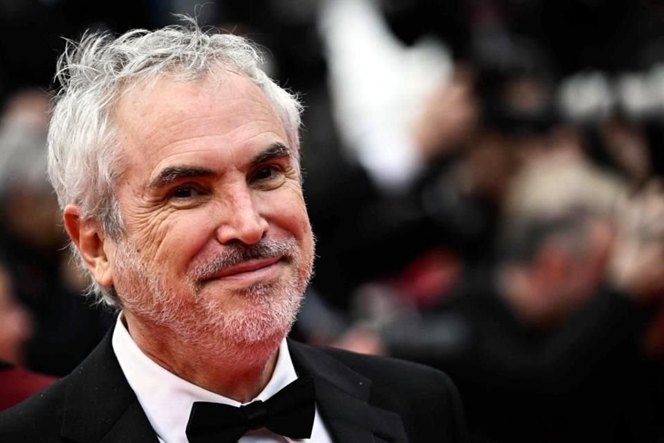 Alfonso Cuarón fue invitado a la alfombra de 'Killers of the Flower Moon'.