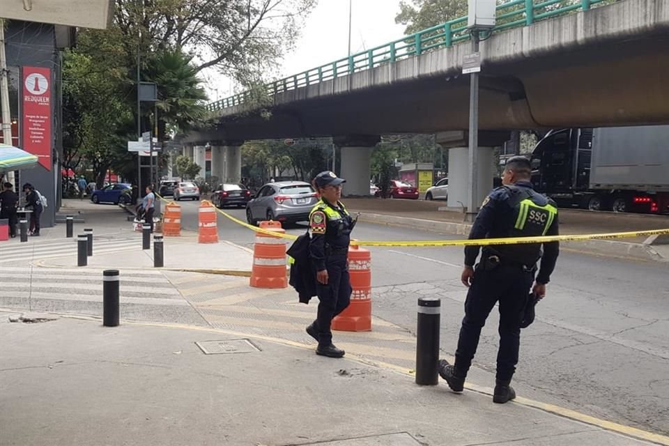 Ayer, la Policía realizó un operativo para evitar que la zona de la Plaza de Toros fuera usada como estacionamiento.