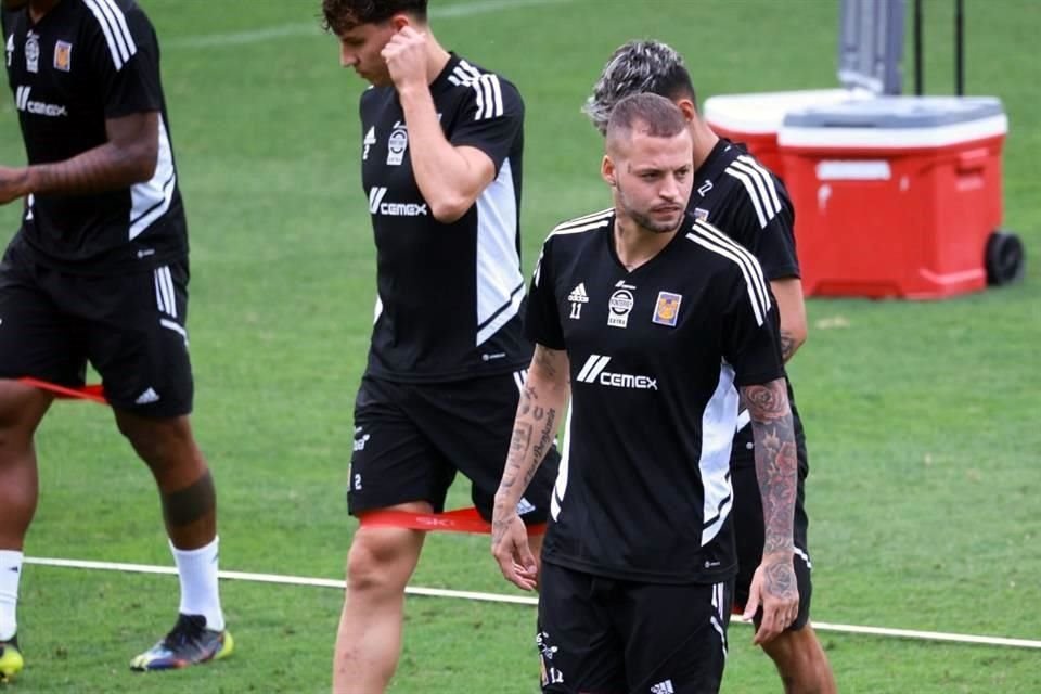 Imágenes del entrenamiento con el que Tigres inició la semana enfocado en la Gran Final del Clausura 2023.