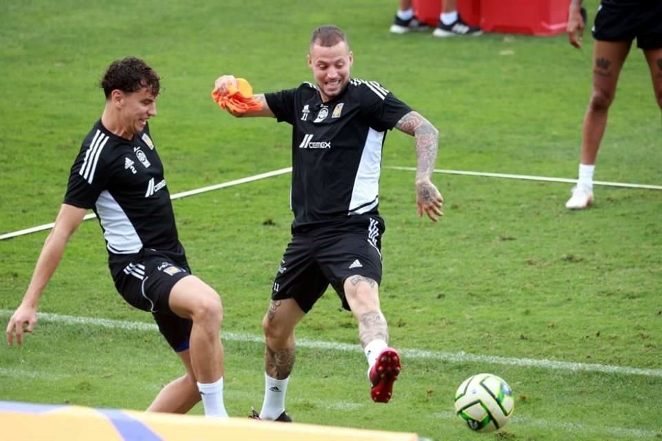 Imágenes del entrenamiento con el que Tigres inició la semana enfocado en la Gran Final del Clausura 2023.