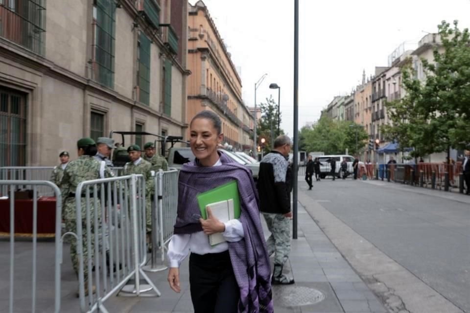 Claudia Sheinbaum indicó que ha visto a otros aspirantes a contender por Morena para la Presidencia en 2024.