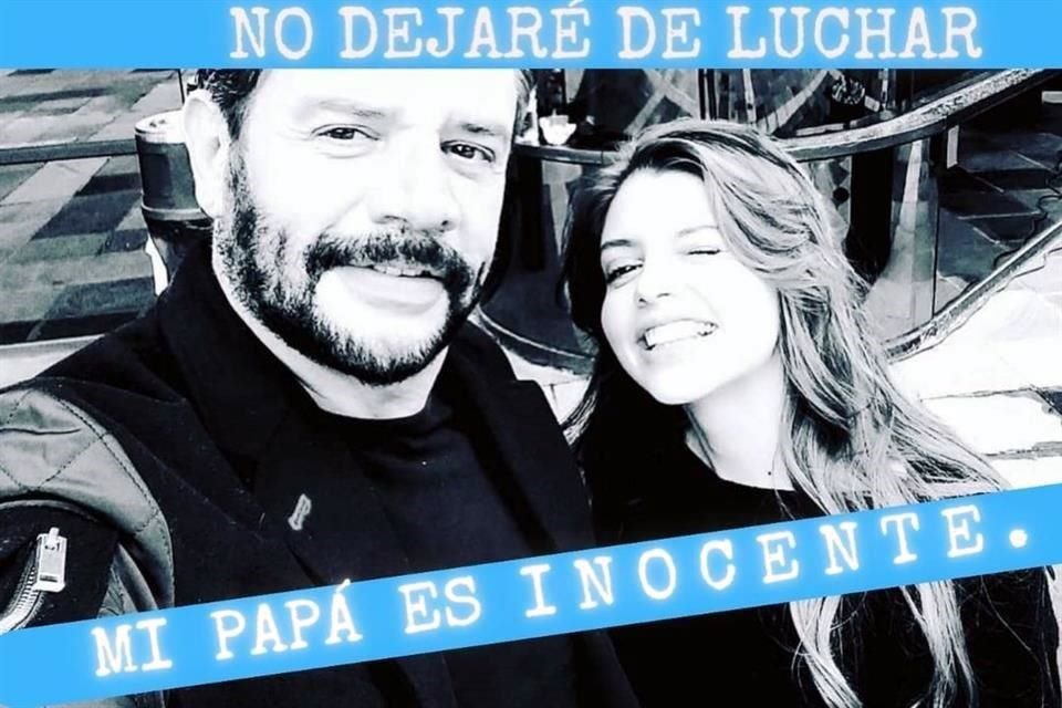 Daniela, hija del actor Héctor Parra, acusado de abuso sexual, convocó a una marcha en CDMX para abogar por la inocencia de su padre.