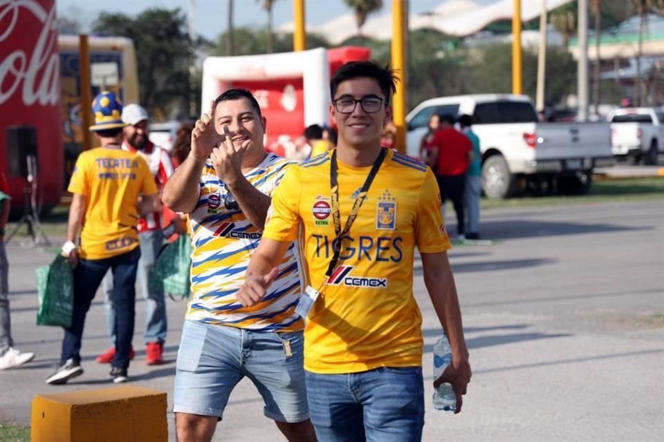 Observa las postales de la Final de ida entre Tigres y Chivas desde el Universitario.