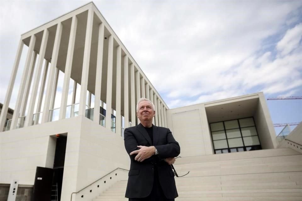 David Chipperfield ganó el Premio Pritzker de arquitectura 2023. En México, un ejemplo de su obra es el Museo Jumex.