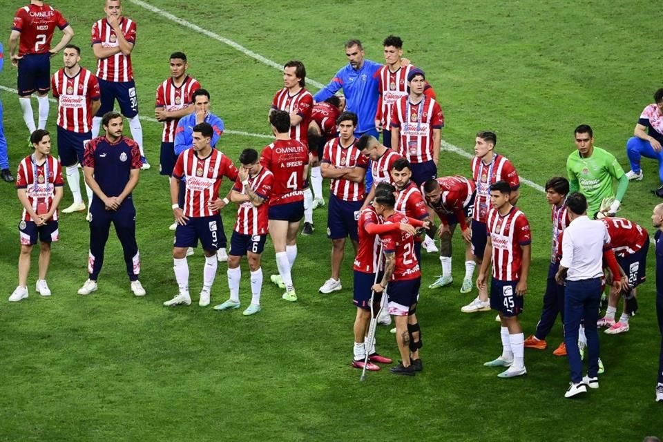 Caras tristes en el Rebaño. El Estadio Akron enmudeció.