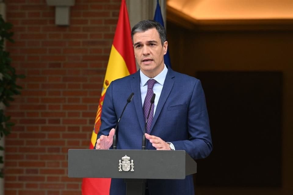 Pedro Sánchez anunció elecciones anticipadas en España.