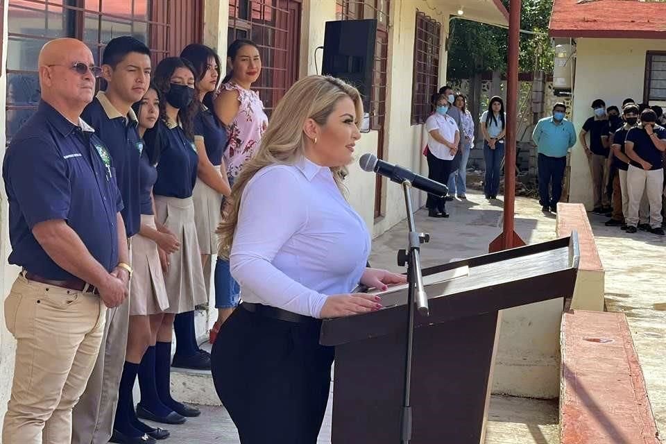 Maybella Ramírez, Alcaldesa de San Fernando, Tamaulipas.