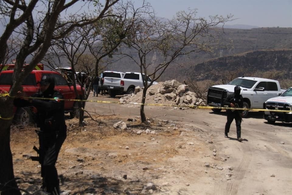 Varias bolsas con restos humanos fueron localizadas este miércoles en una barranca en Zapopan, durante los operativos para localizar a los 7 trabajadores de call centers.