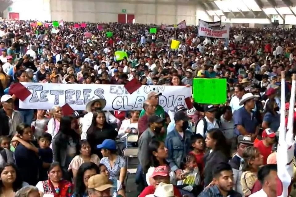 Sheinbaum acudió al 'Foro de Sustentabilidad en México', por la Universidad Tecnológica de Puebla.